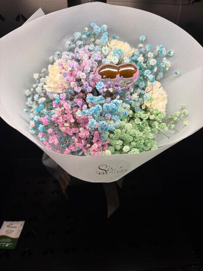 Bukiet z SISIFlowers BB Hałcnów