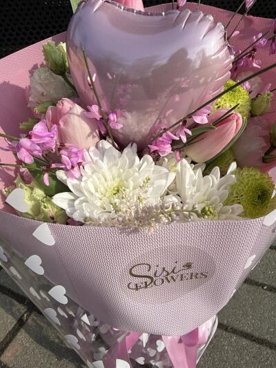 Bouquet from SISIFlowers BB Hałcn�...
