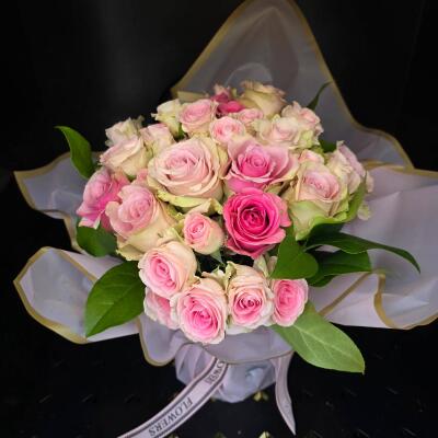Różany Bukiet Pastelowy