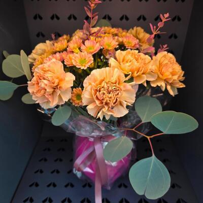 Bukiet „Brzoskwiniowy Akcent”