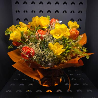 Pomarańczowy Blask – bukiet