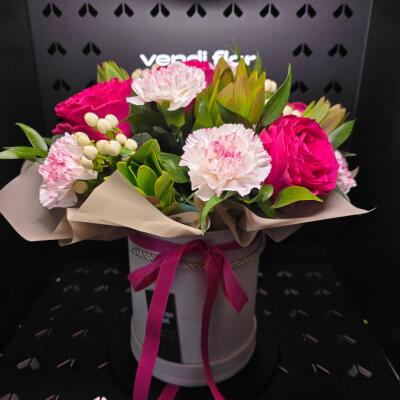 Różowa Klasyka – flowerbox