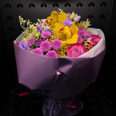 Fioletowy Akcent – bukiet