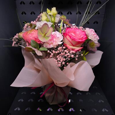 Różowa Delikatność – bukiet