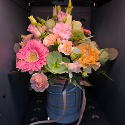 Pastelowa Elegancja – flowerbox