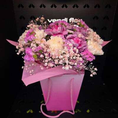 Różowa Obfitość – flowerbox