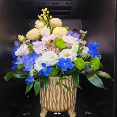 Kremowa Harmonia – flowerpot