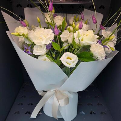 Biała Elegancja – bukiet