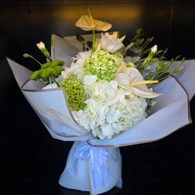 Kremowa Elegancja – bukiet