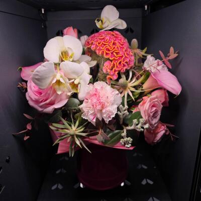 Różowy Zachwyt – flowerbox