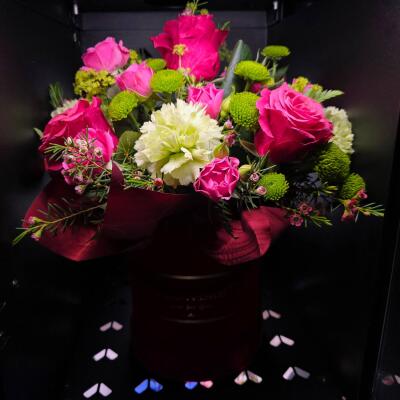 Malinowa Energia – flowerbox