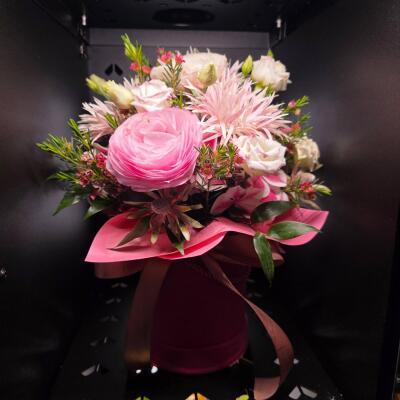 Różowa Finezja – flowerbox