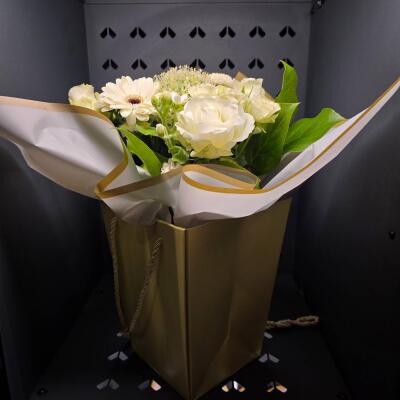 Kremowa Klasyka – Flower bag