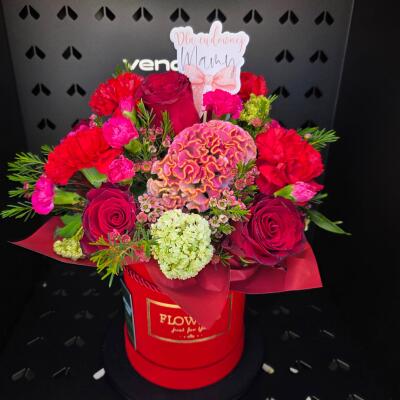 Karminowy Zachwyt – flowerbox