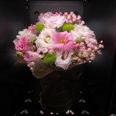 Pudrowa Delikatność – flowerbox
