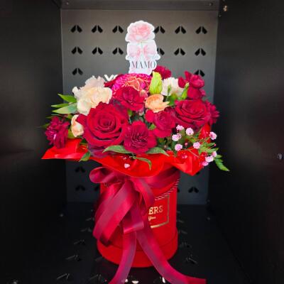 Rubinowe Uczucie – flowerbox
