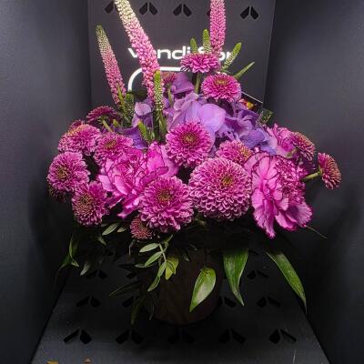 Fioletowa Finezja – Flowerpot