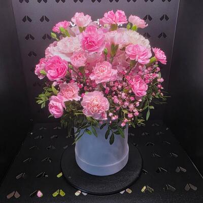 Różowa Czułość – Flowerbox