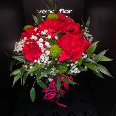 Karminowa Radość – Flower box