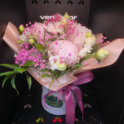 Pudrowa Finezja – Flower box