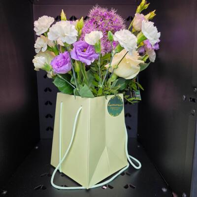 Lawendowa Elegancja – Flower bag