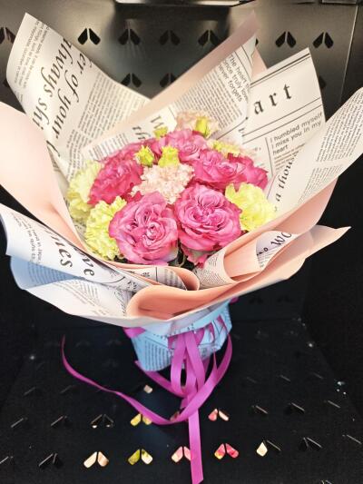 Bukiet z SISIFlowers BB Hałcnów