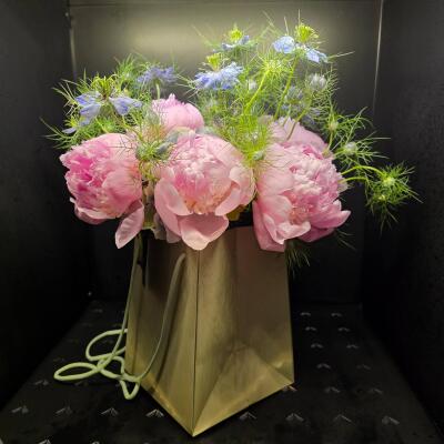 Piwoniowy Sen – Flower bag