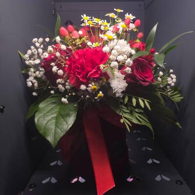 Czerwone Uczucia – Flower box