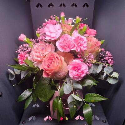 Pudrowa Harmonia – Flower box