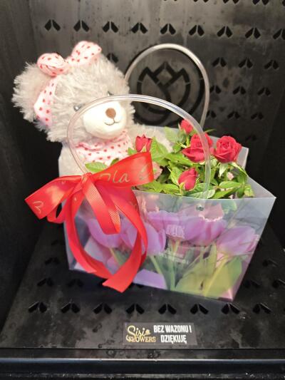 Bukiet z SISIFlowers BB Hałcnów