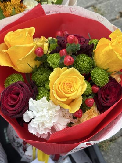 Bouquet from SISIFlowers BB Hałcn�...