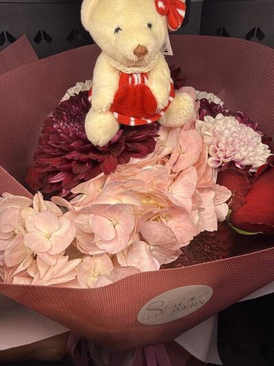 Bukiet z SISIFlowers Kwiatomat BB K...