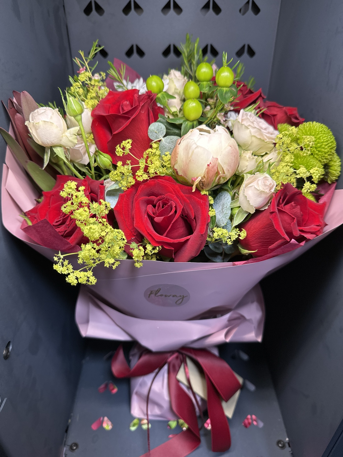 Bouquet from Floway RIX Riga airpor...
