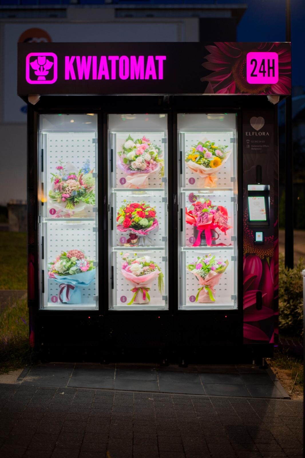 Kwiatomat Nokia Bydgoszcz, ul. Ogińskiego 2-4